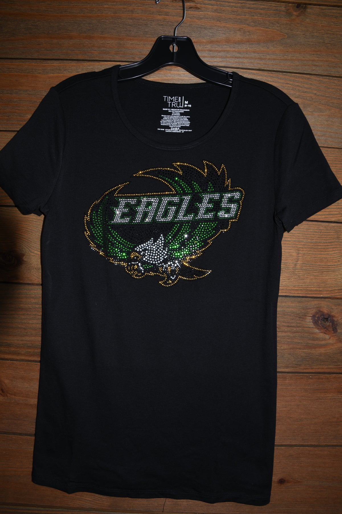 EAGLES RHINESTONE BLING SHIRT