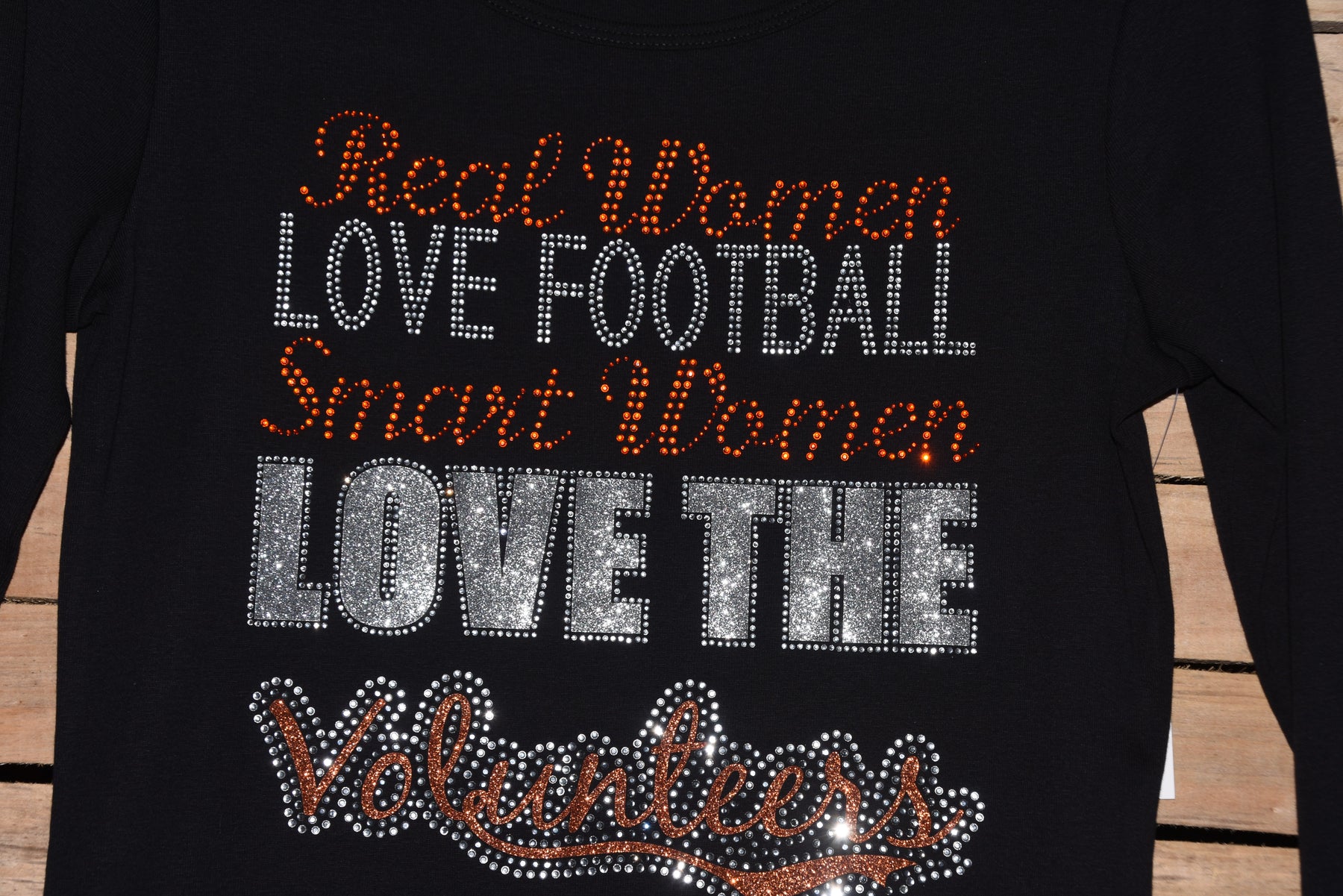 Carolina Bling Queen Steelers Football Rhinestone & Glitter Bling Shirt or Tank Top, All Sizes XS, S, M, L, XL, XXL, 1X,2X,3X, 4X, 5X Real Women Love Football Black / 2x /